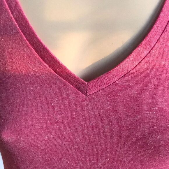 wet seal pink nubby fitted short sleeve T, NWT, XS - Picture 4 of 4
